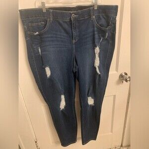Torrid Distressed Jeans Size 24R